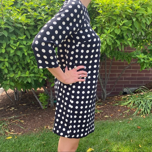 Lili Rose Black & White Dress - Picture 4 of 7